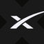 SpaceX tokenized stock (xStock) logo